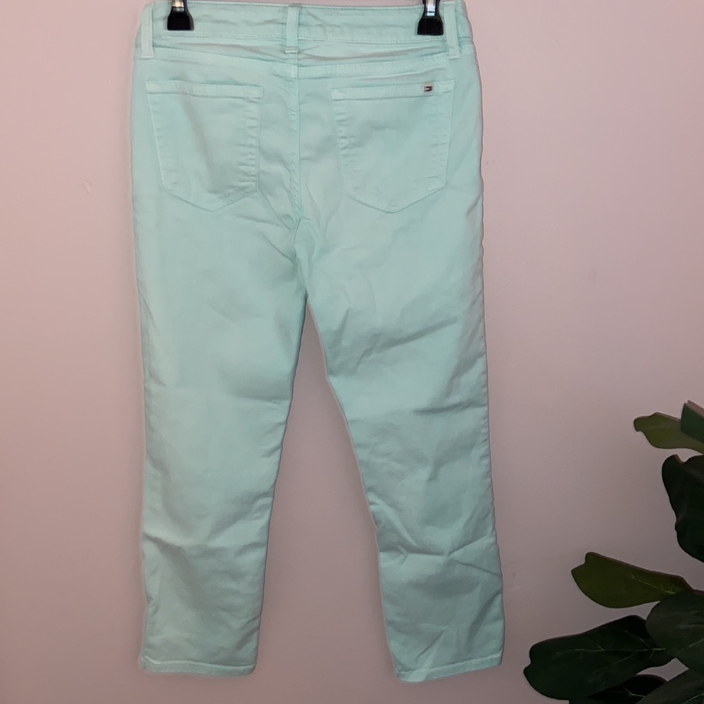 Tommy Hilfiger Mint Green Size 2 Capri Jeans - Picture 8 of 9